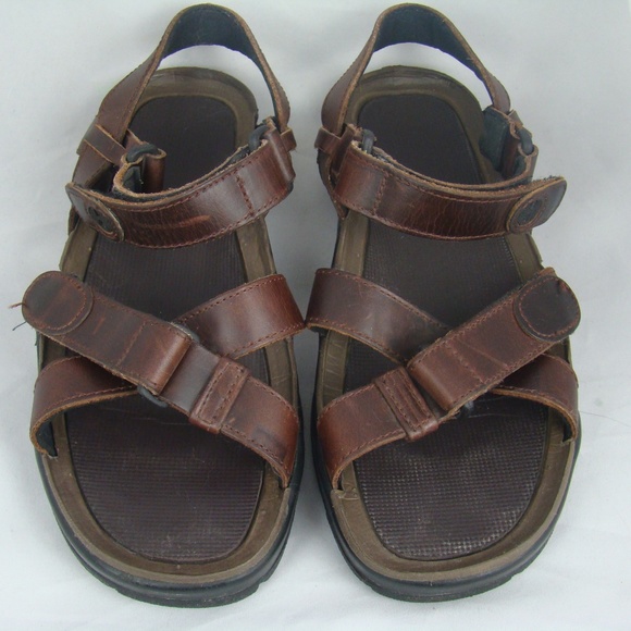 timberland mens leather sandals